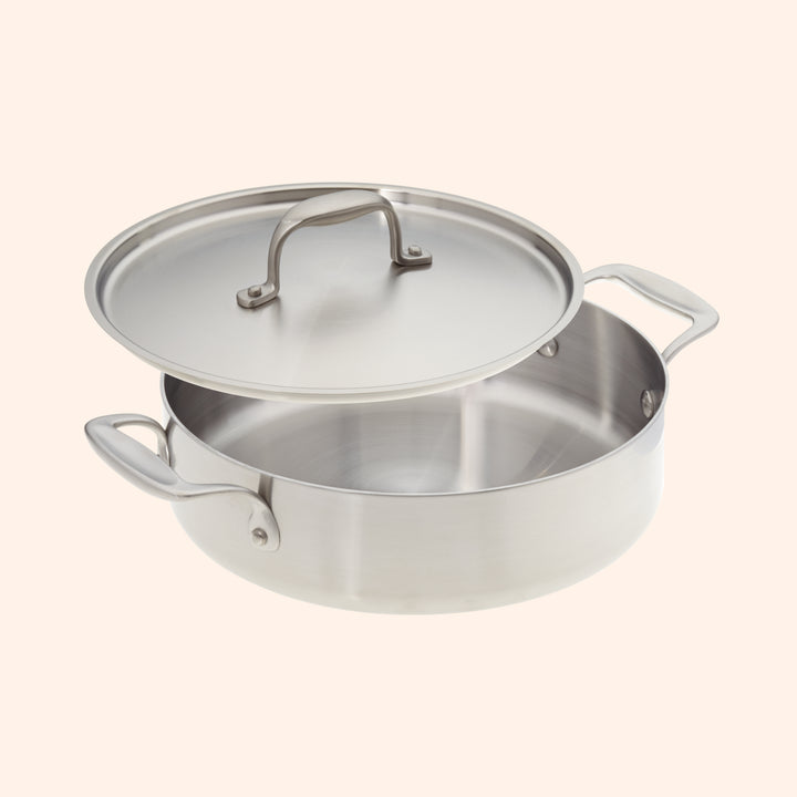 10 inch Stainless Steel Casserole Pan#size_10-inch