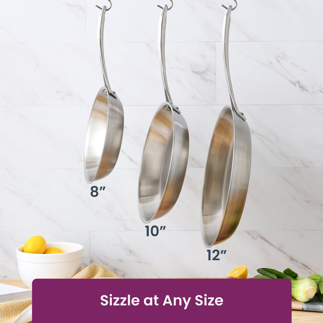 Stainless Steel Skillet 10-inch#option_10-inch-with-lid