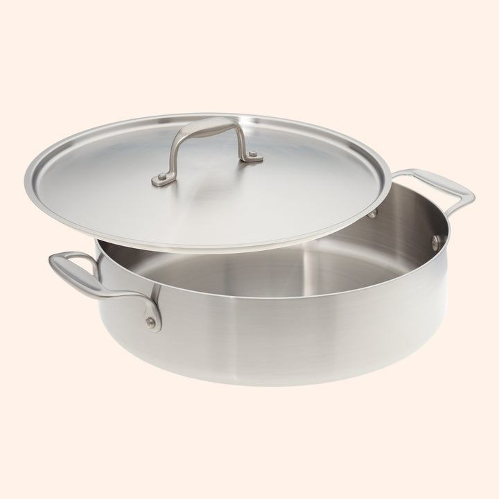 Stainless Steel Casserole Pan#size_12-inch
