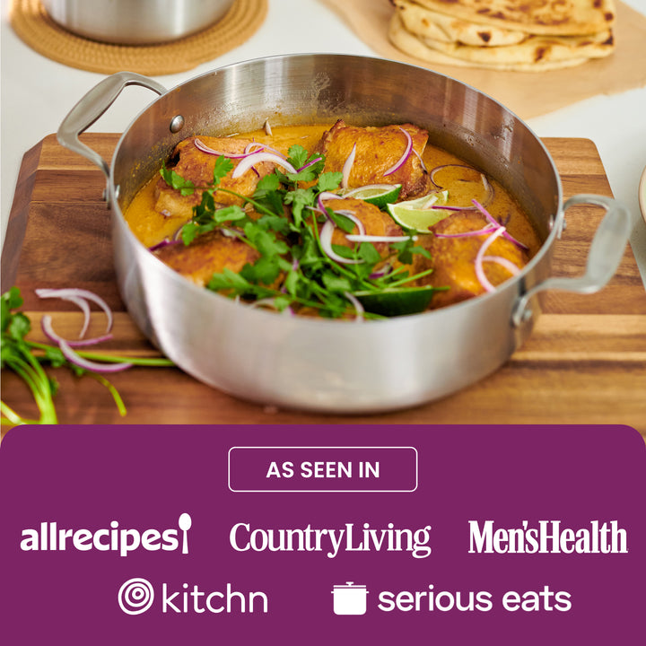 Stainless Steel Casserole Pan#size_12-inch