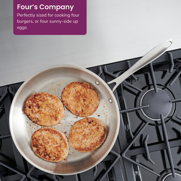 Stainless Steel Skillet 12-inch#option_12-inch-with-lid