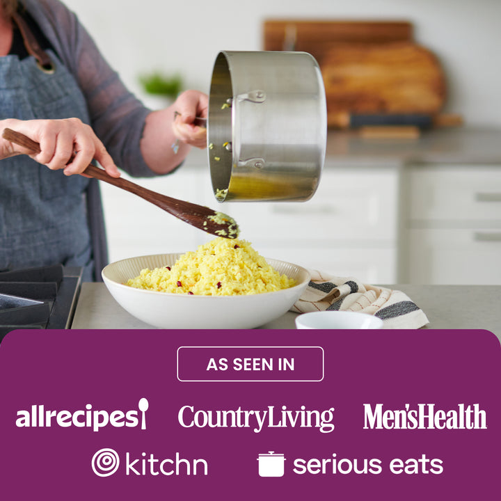 4-quart Stainless Steel Saucepan with Lid