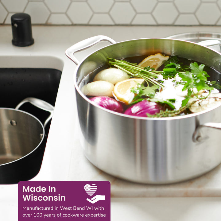 6 quart Stainless Steel Stock Pot#size_6-quart