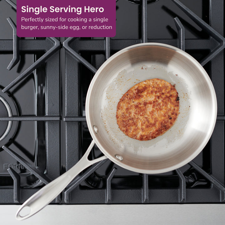 8 inch Stainless Steel Skillet#option_8-inch