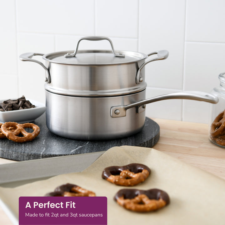 Stainless Steel Double Boiler Insert