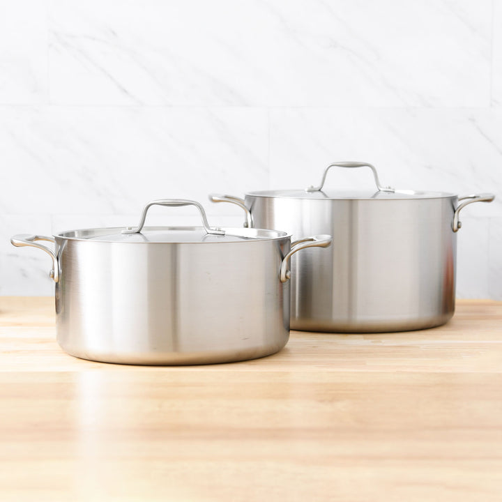 6 and 8 qt Stainless Steel Stock Pots#size_6-quart