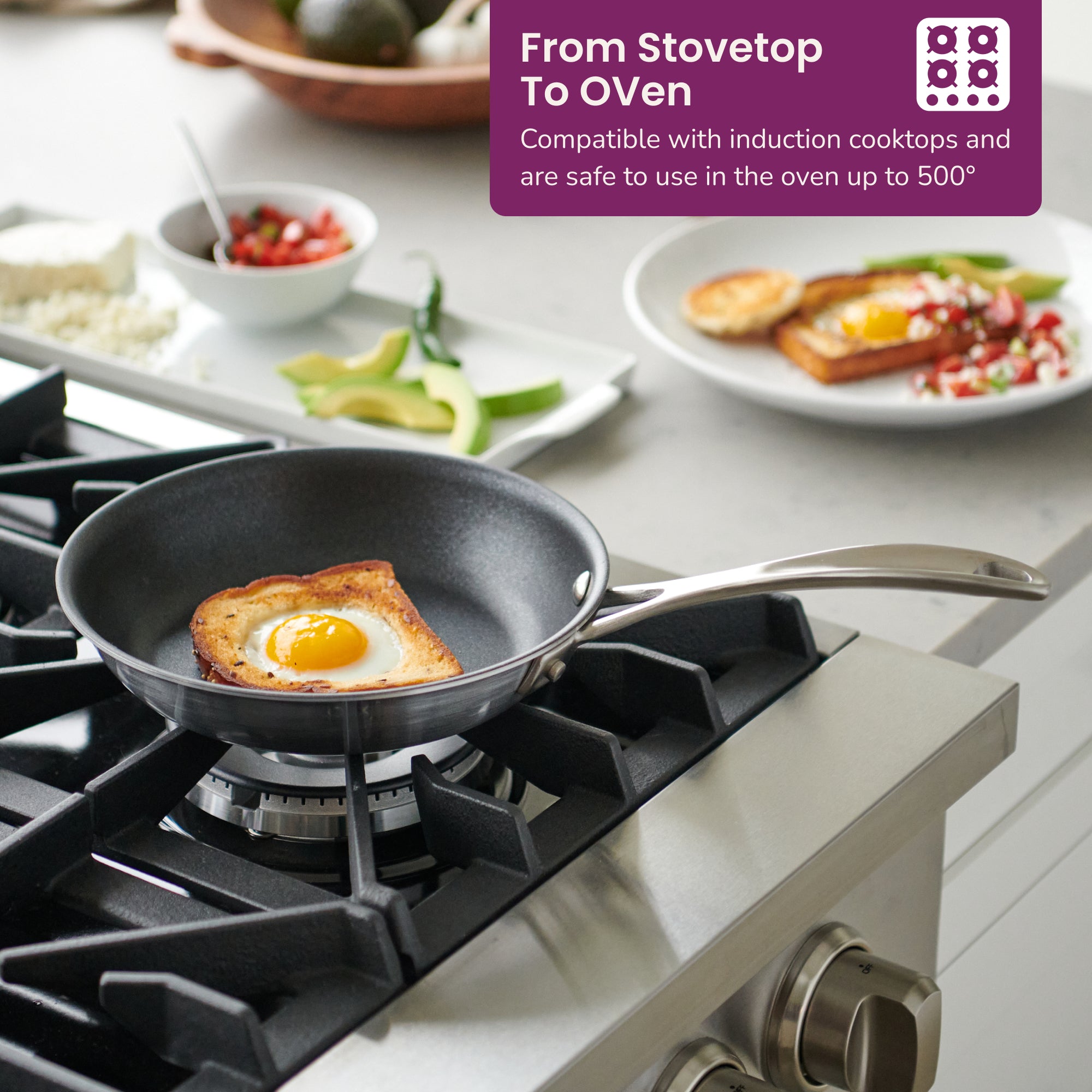 Oven safe non stick skillet best sale