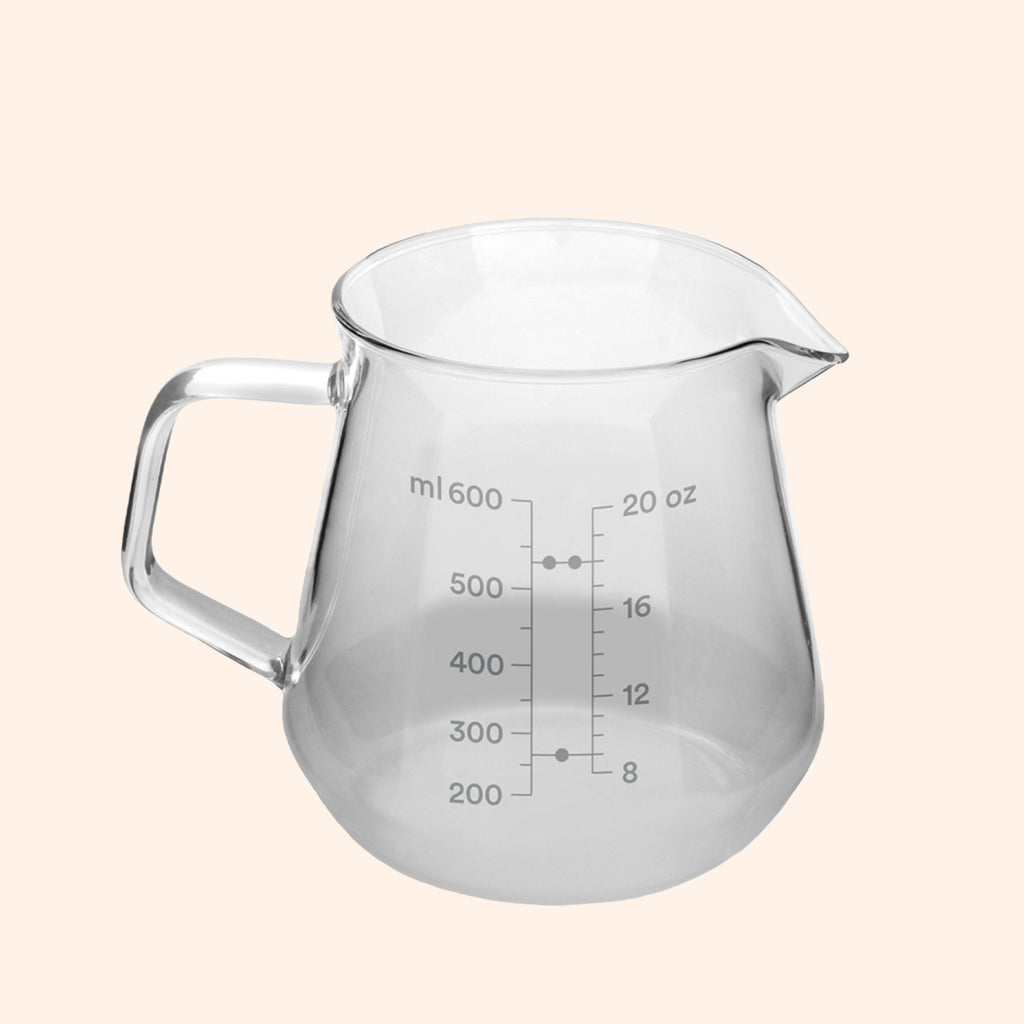 Bloom Pour Over Glass Carafe