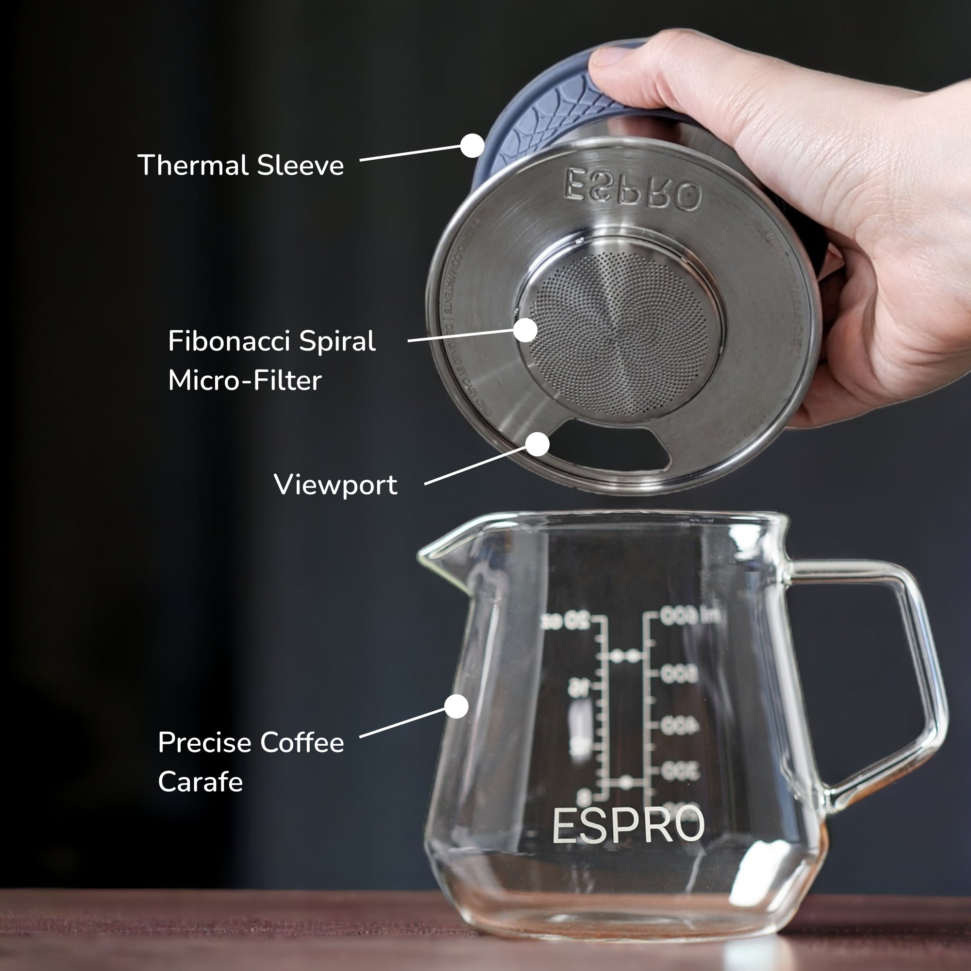 Espro Bloom Pour Over Coffee Brewing Kit - Thumbnail 2