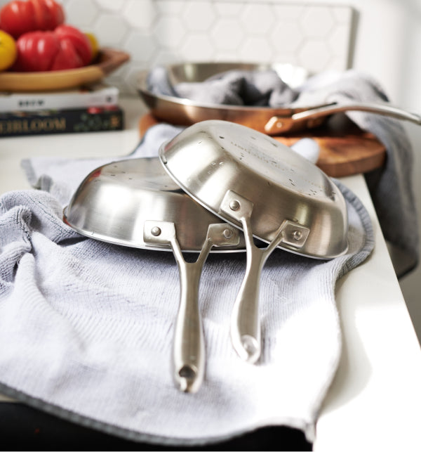 American Kitchen Cookware - 5 piece Stainless Steel Cookware Set&qu